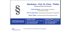 Desktop Screenshot of doris-nordmann.de