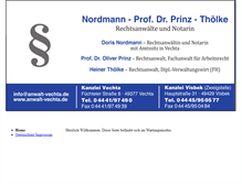 Tablet Screenshot of doris-nordmann.de
